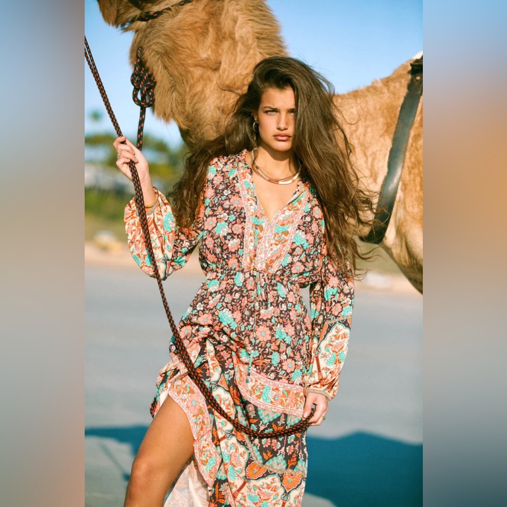Arnhem Stella maxi dress in pepper